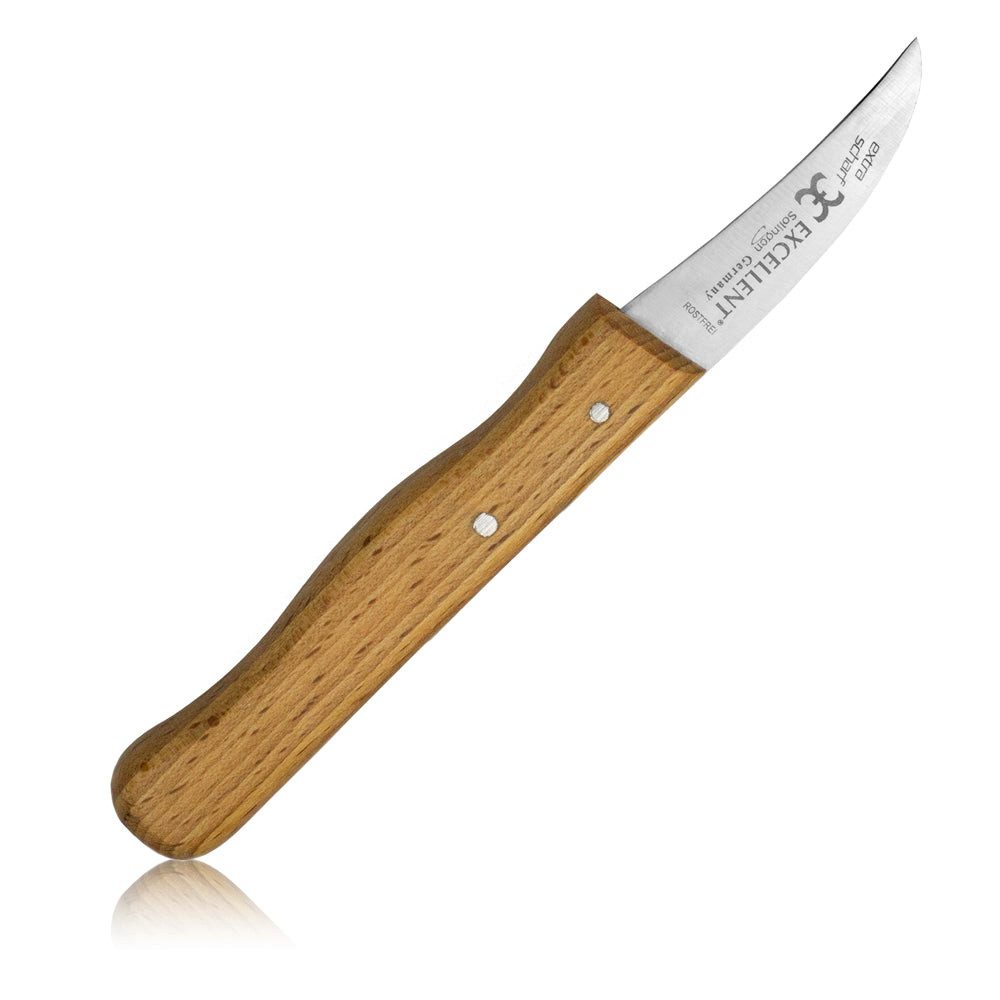 May Gemüsemesser Obstmesser - Tourniermesser - Gemüsemesser aus Solingen - gebogene
