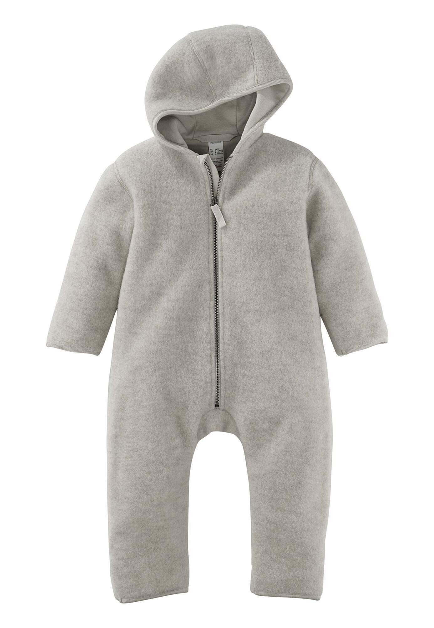 Hessnatur Overall Wollfleece aus reiner Bio-Merinowolle (1-tlg)
