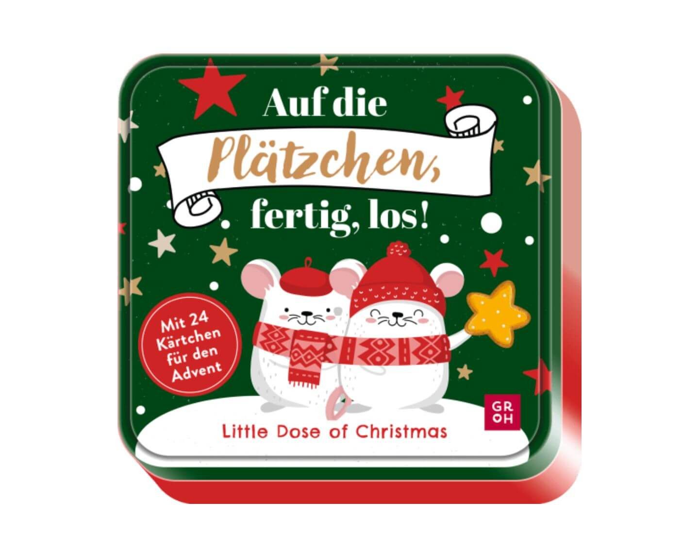 groh Verlag Adventskalender Adventskalender-Dose Little Dose of Christmas