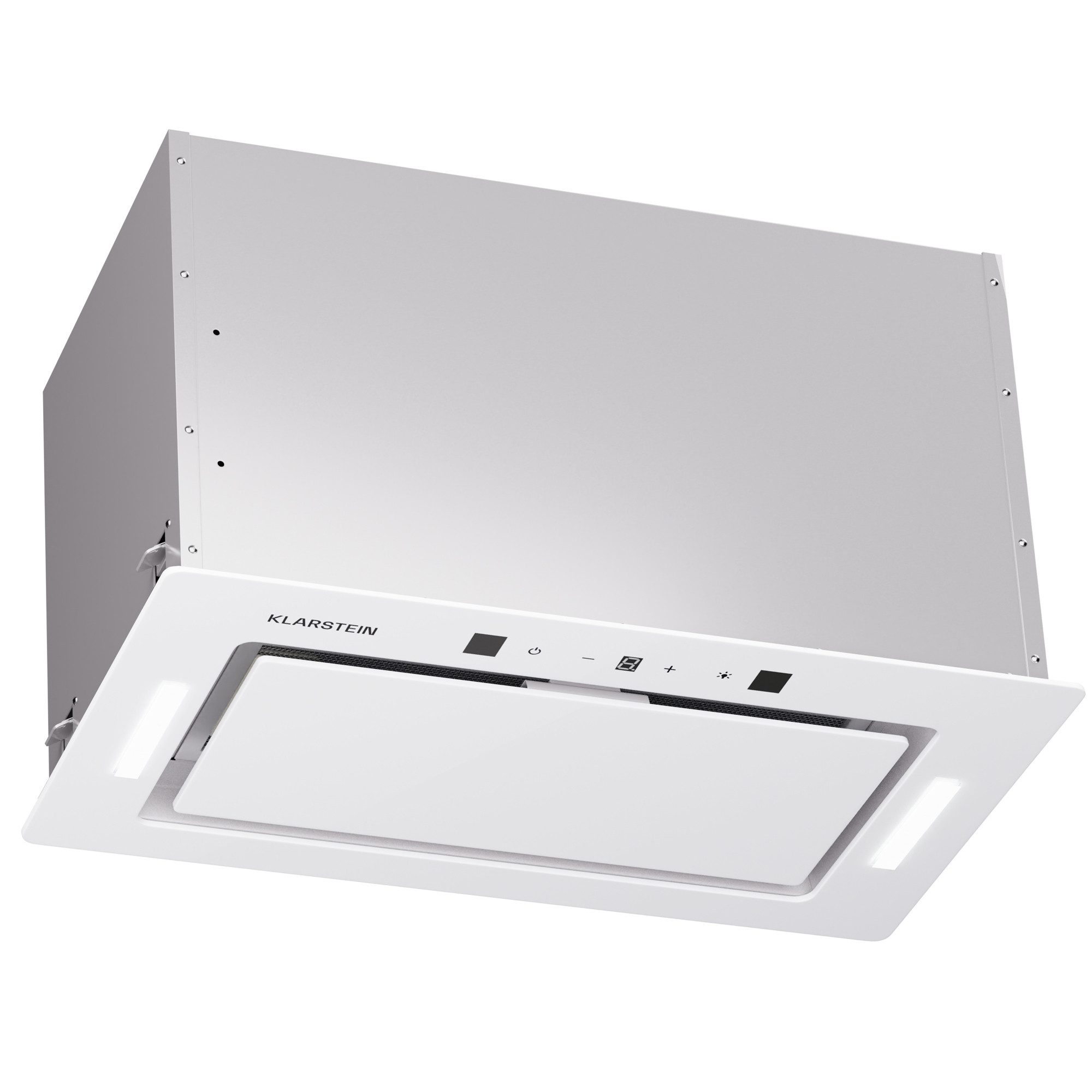 Klarstein Deckenhaube Hektor Hektor, Dunstabzugshaube Einbau Abluft Umluft LED Touch