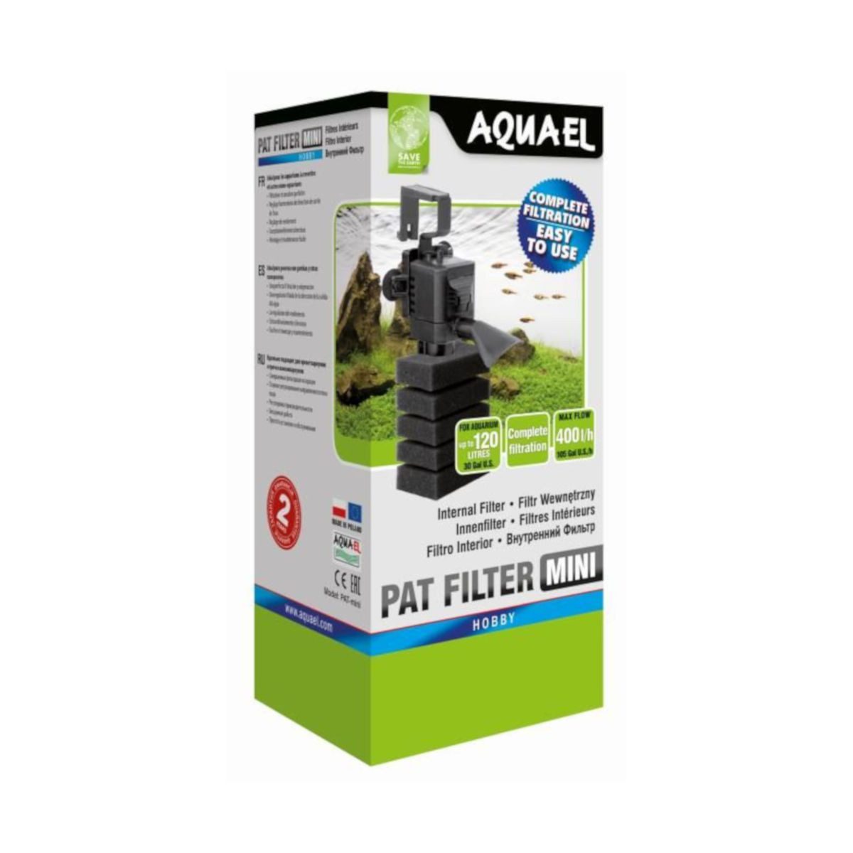Aquael Aquariumfilter Innenfilter PAT mini