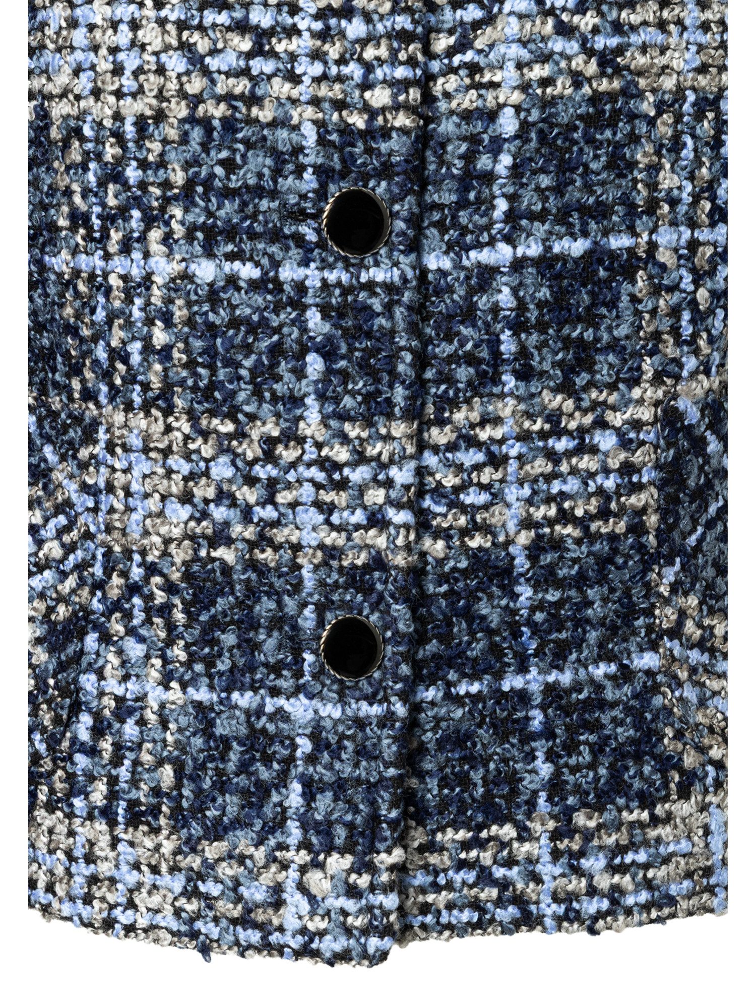 MORE&MORE Jackenblazer karierte Bouclé-Jacke