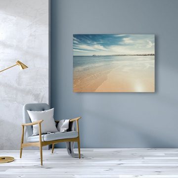 ArtMind XXL-Wandbild DIVE INTO THE OCEAN, Premium Wandbilder als Poster & gerahmte Leinwand in verschiedenen Größen, Wall Art, Bild, Canva