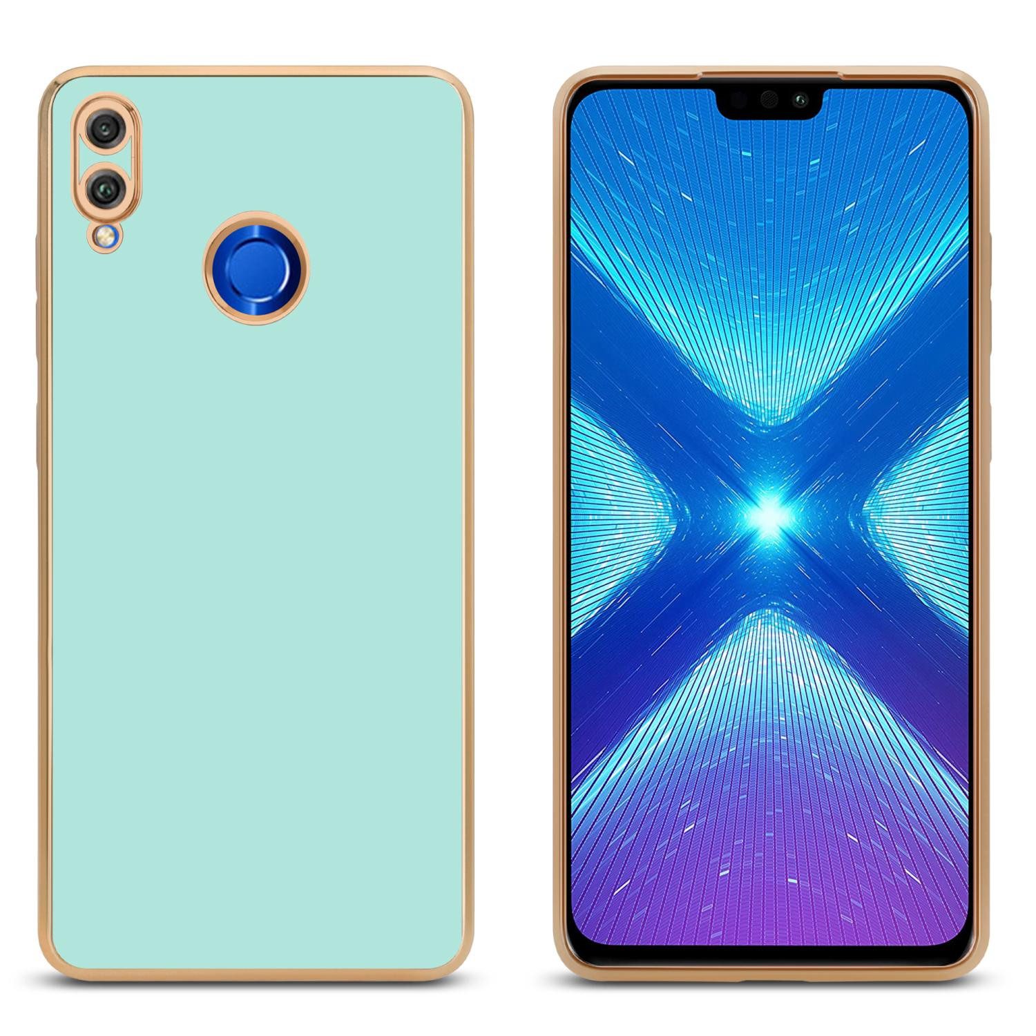 Cadorabo Handyhülle für Honor 8X Hülle Honor 8X, Schutzhülle - TPU Silikon Hülle - mit Kameraschutz