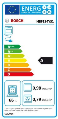 BOSCH Backofen-Set Backofen mit Midea Induktionskochfeld autark 60 cm + Teleskopauszug