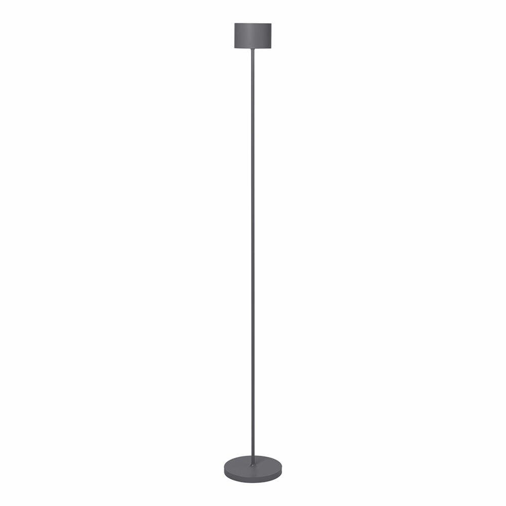 Dimmfunktion, integriert Farol Floor Stehlampe LED blomus Warm Gray, LED Mobile fest