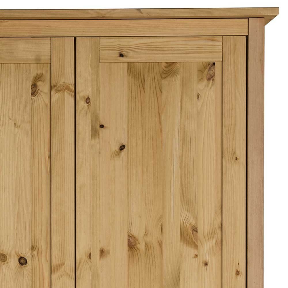 Pharao24 Kleiderschrank Rascolano aus Massivholz