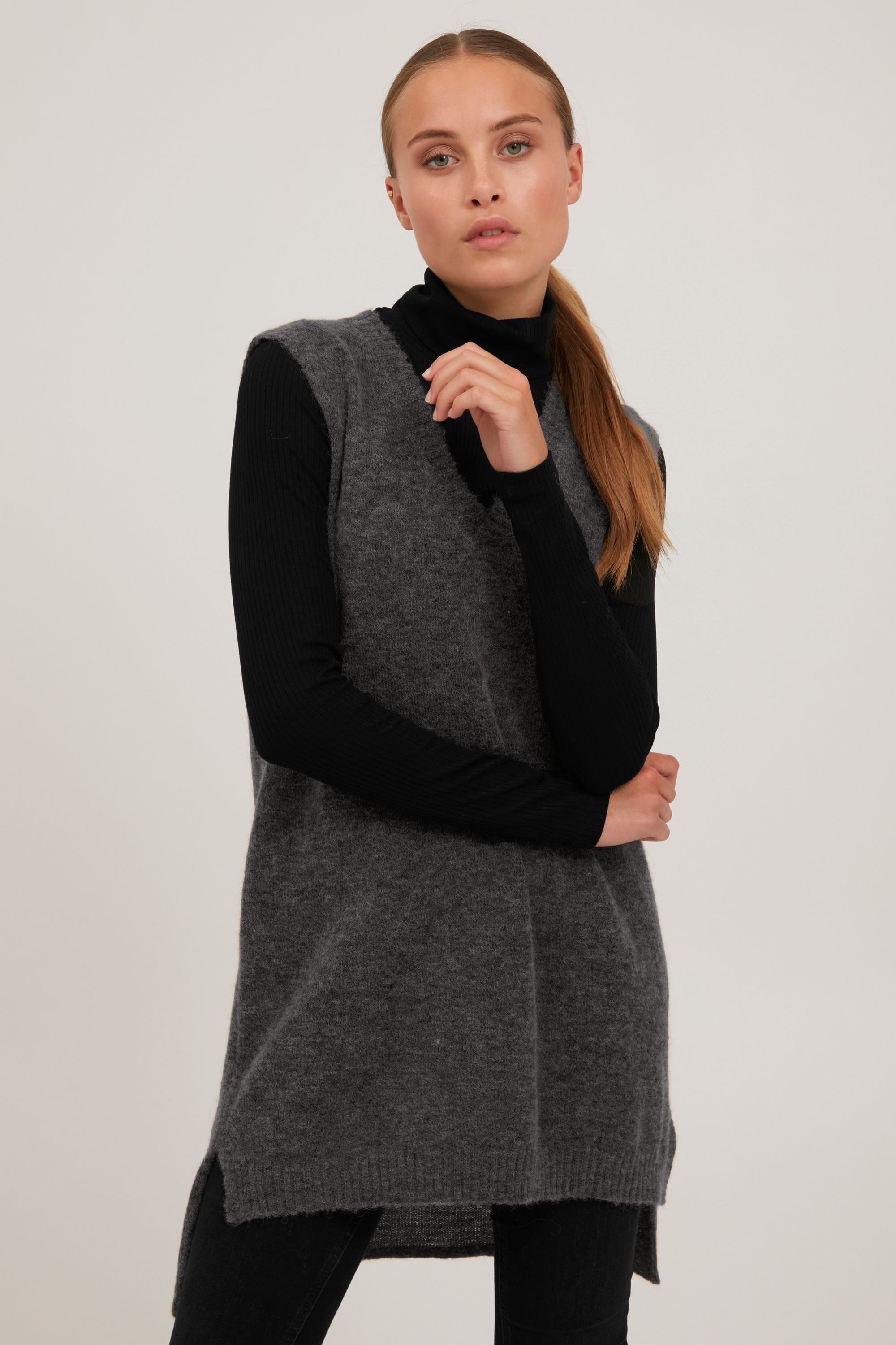 Pulz Jeans Strickpullover Pullunder günstig online kaufen