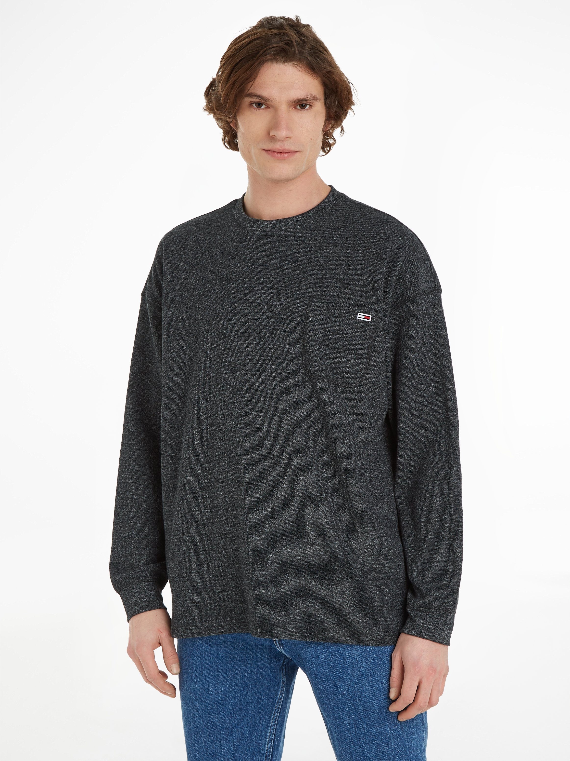 Tommy Jeans Langarmshirt TJM RLX WAFFLE günstig online kaufen