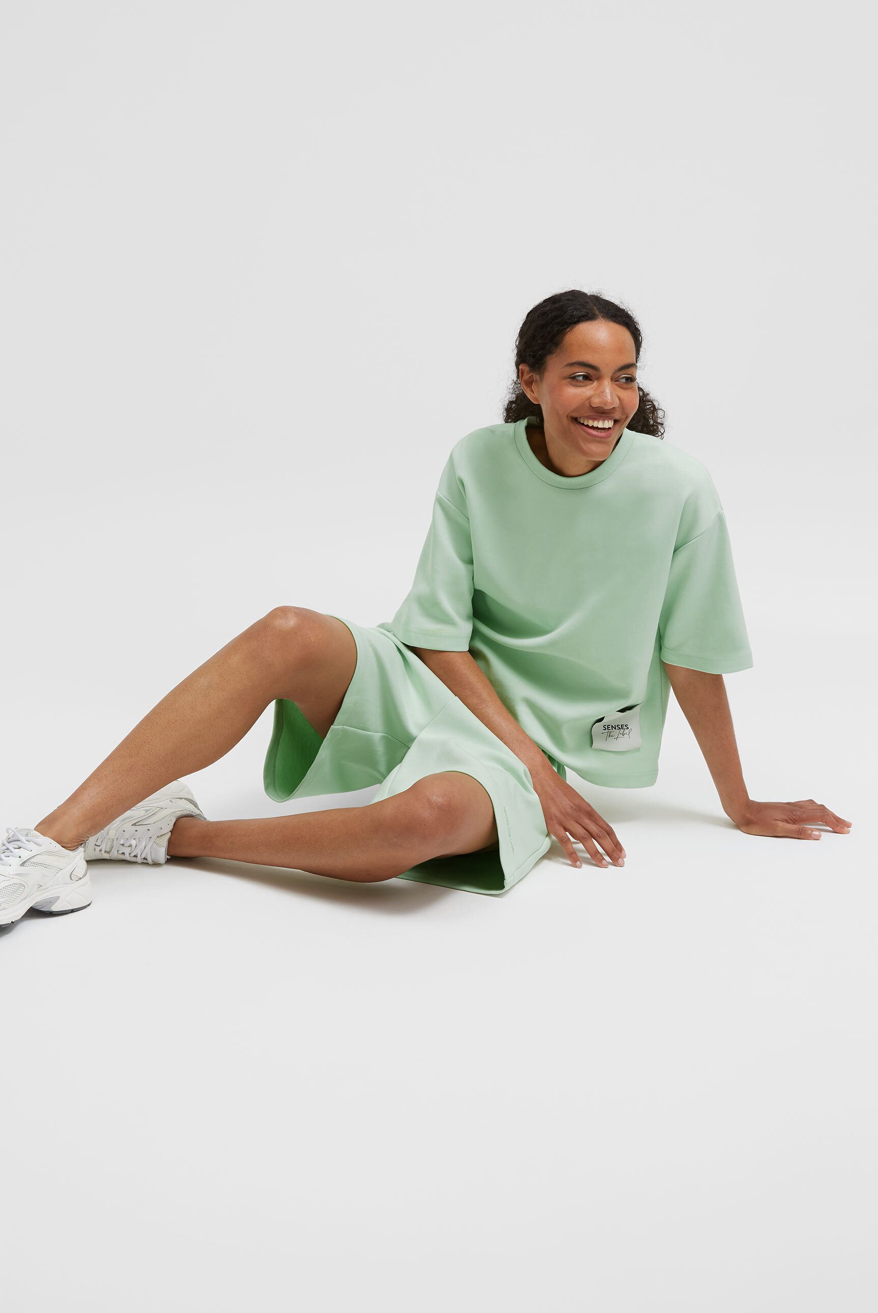SENSES.THE LABEL Shorts mit Elastikbund