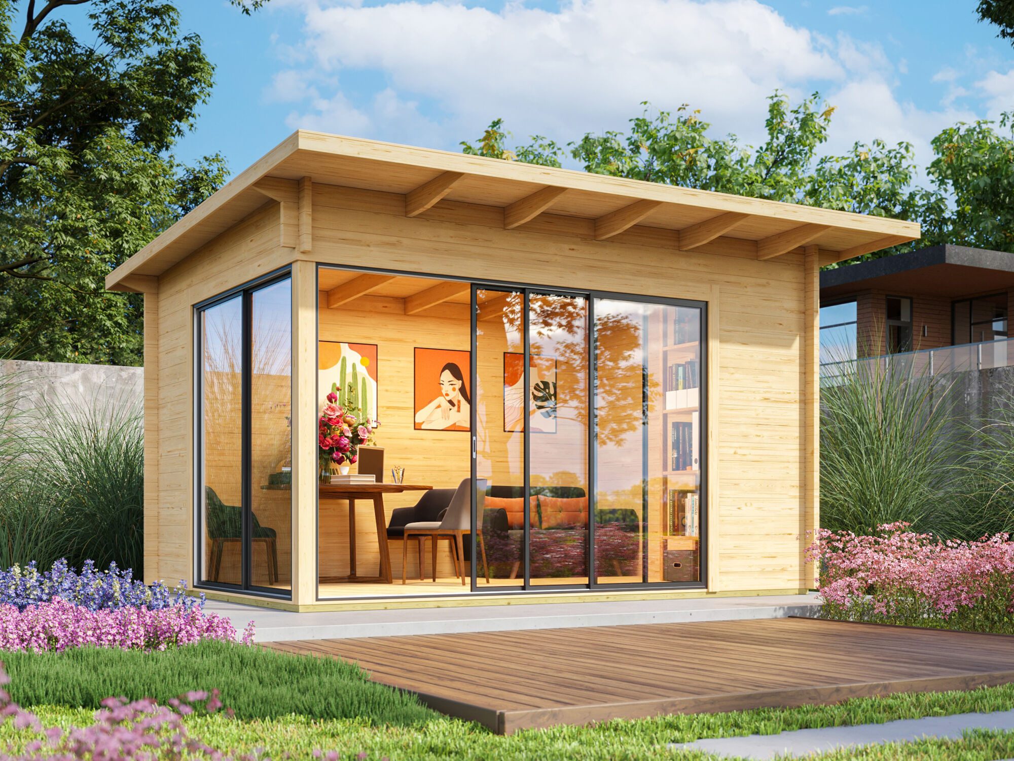 Fjordholz Gartenhaus Starla 44 A günstig online kaufen