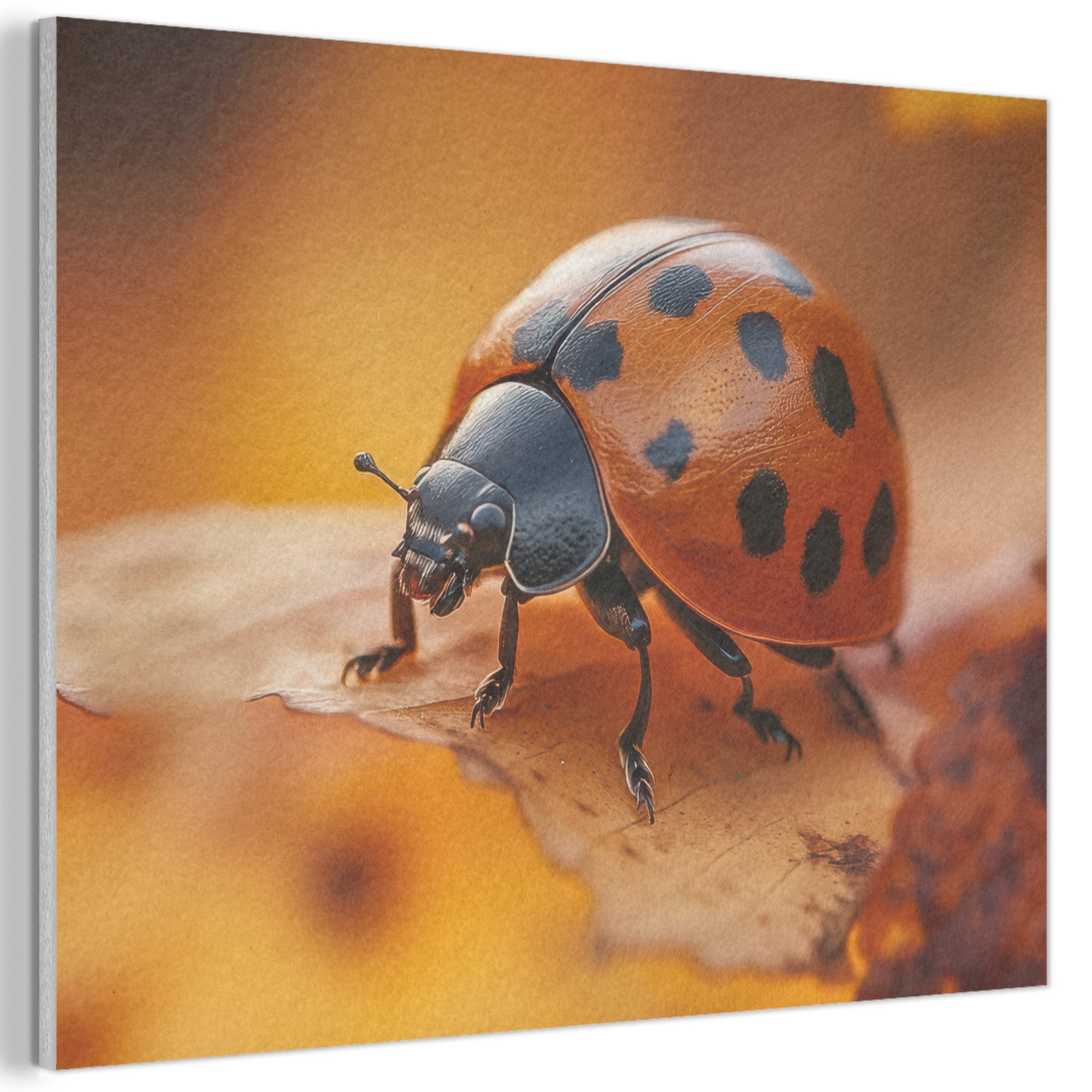 MuchoWow Gemälde Marienkäfer - Herbst - günstig online kaufen