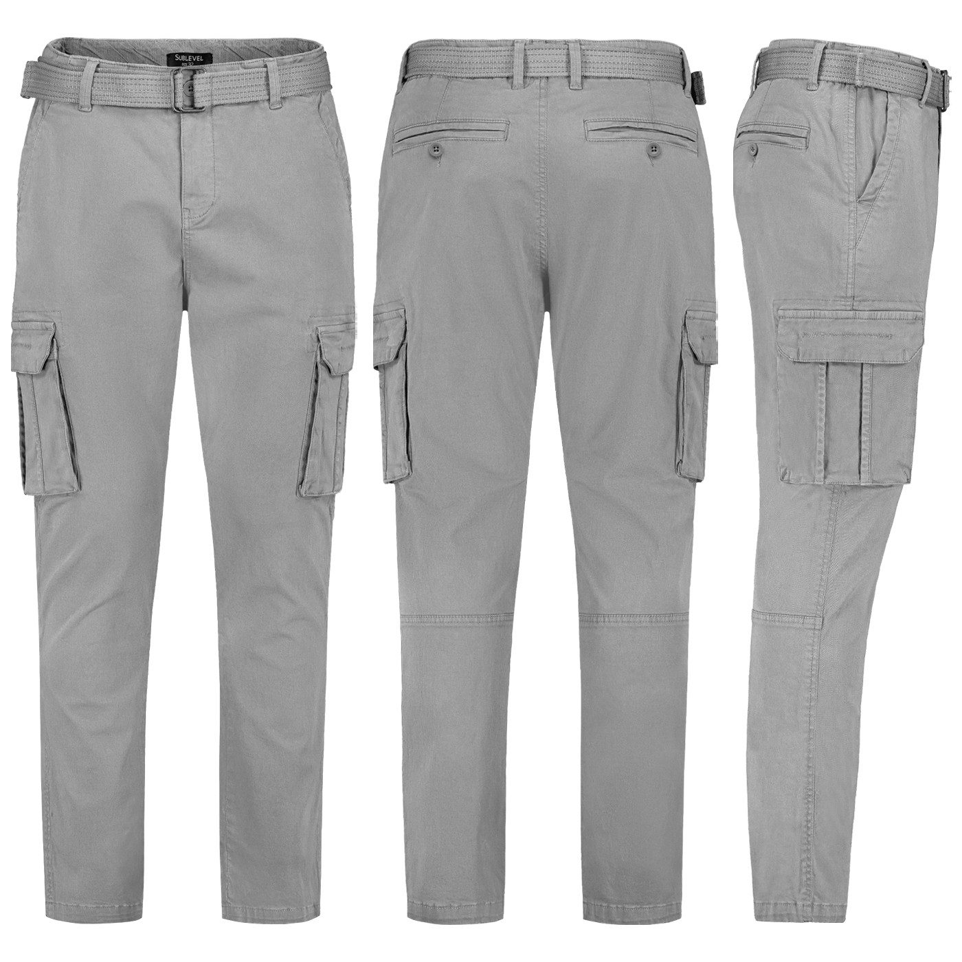 SUBLEVEL Cargohose Sublevel Herren Cargohose Regular günstig online kaufen