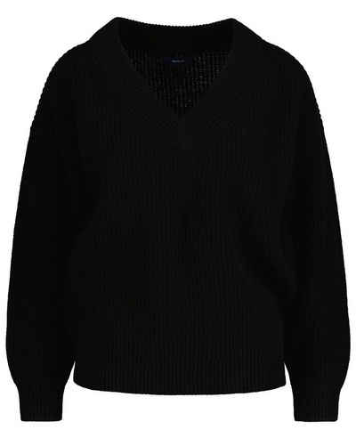 Gant Strickpullover V-Strukturpullover