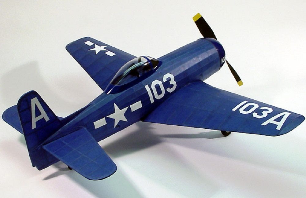 Krick Modellbausatz Dumas Aircraft F8F-2 Bearcat Balsabausatz