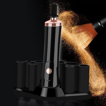 yozhiqu Kosmetikpinsel-Set Elektrischer Pinselreiniger - Schnelle und automatische Reinigung, Mühelose Reinigung von Foundation- und Make-up-Pinseln