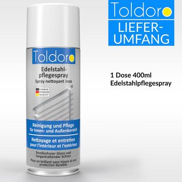 Toldoro Edelstahl-Pflegespray - Edelstahlreiniger Edelstahlreiniger