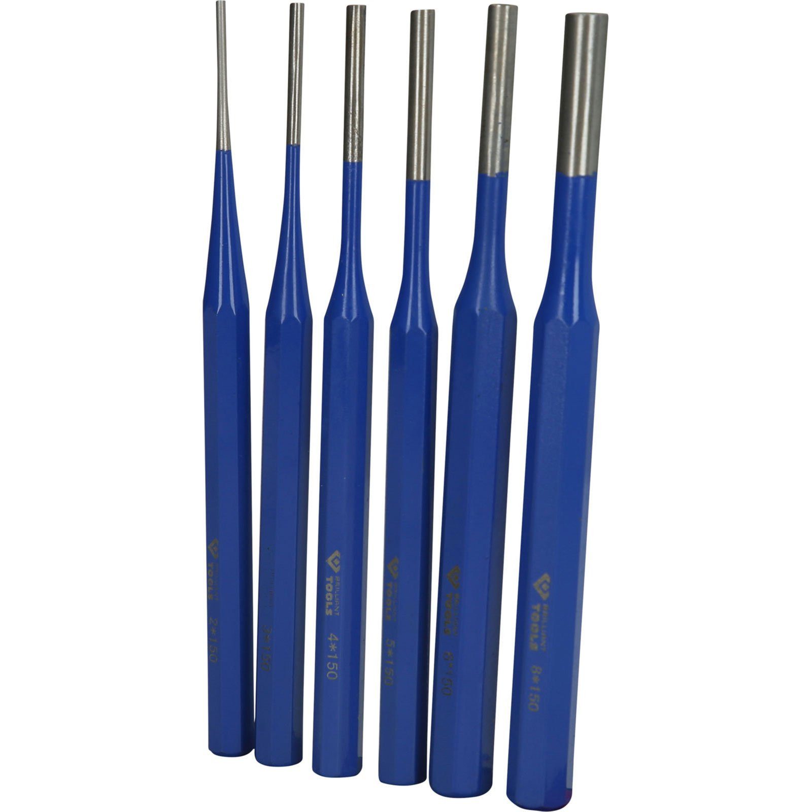 Brilliant Tools Spitzmeißel BRILLIANT TOOLS Splintentreiber-Satz 6tlg. - BT085006