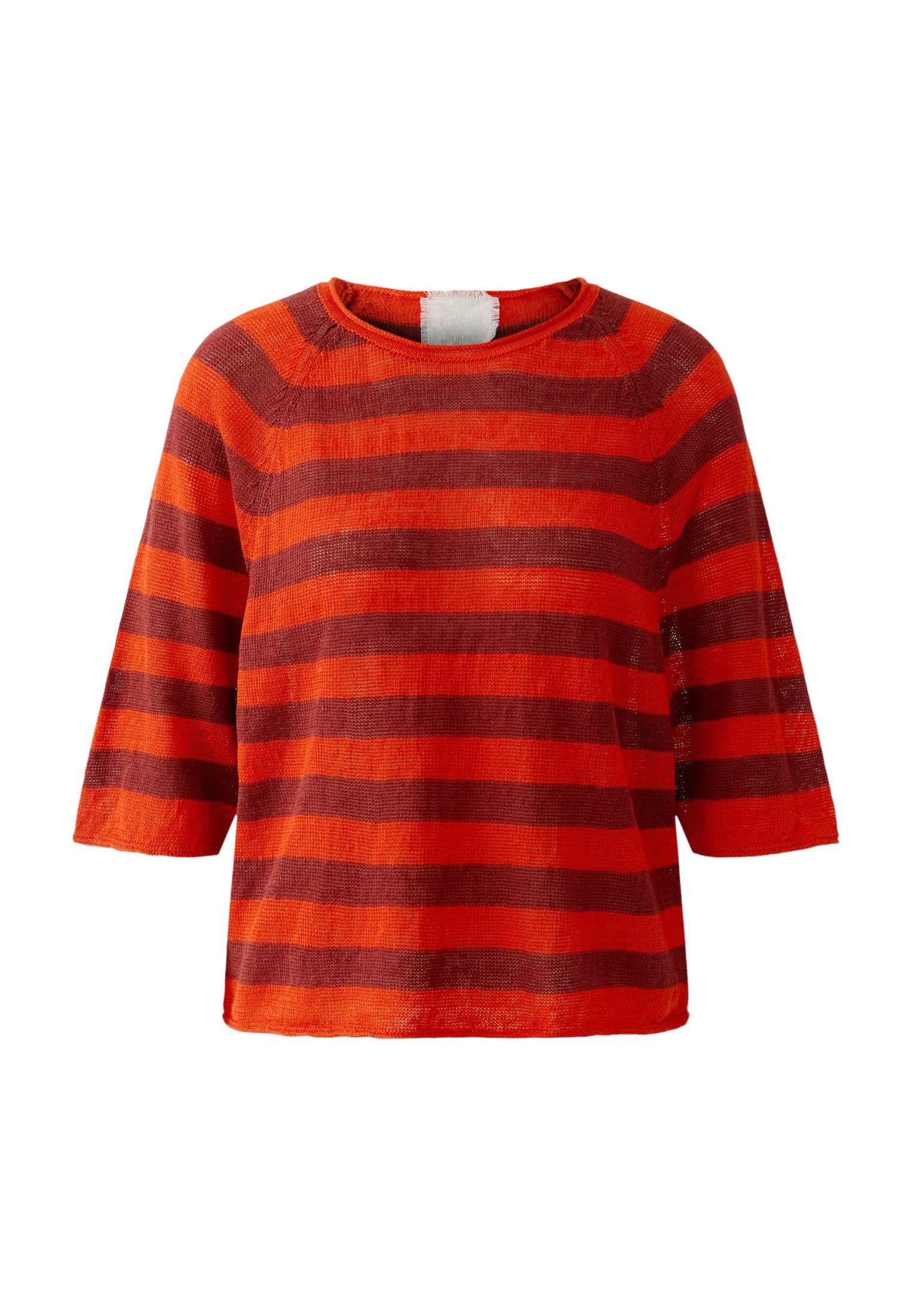 Oui Rundhalspullover