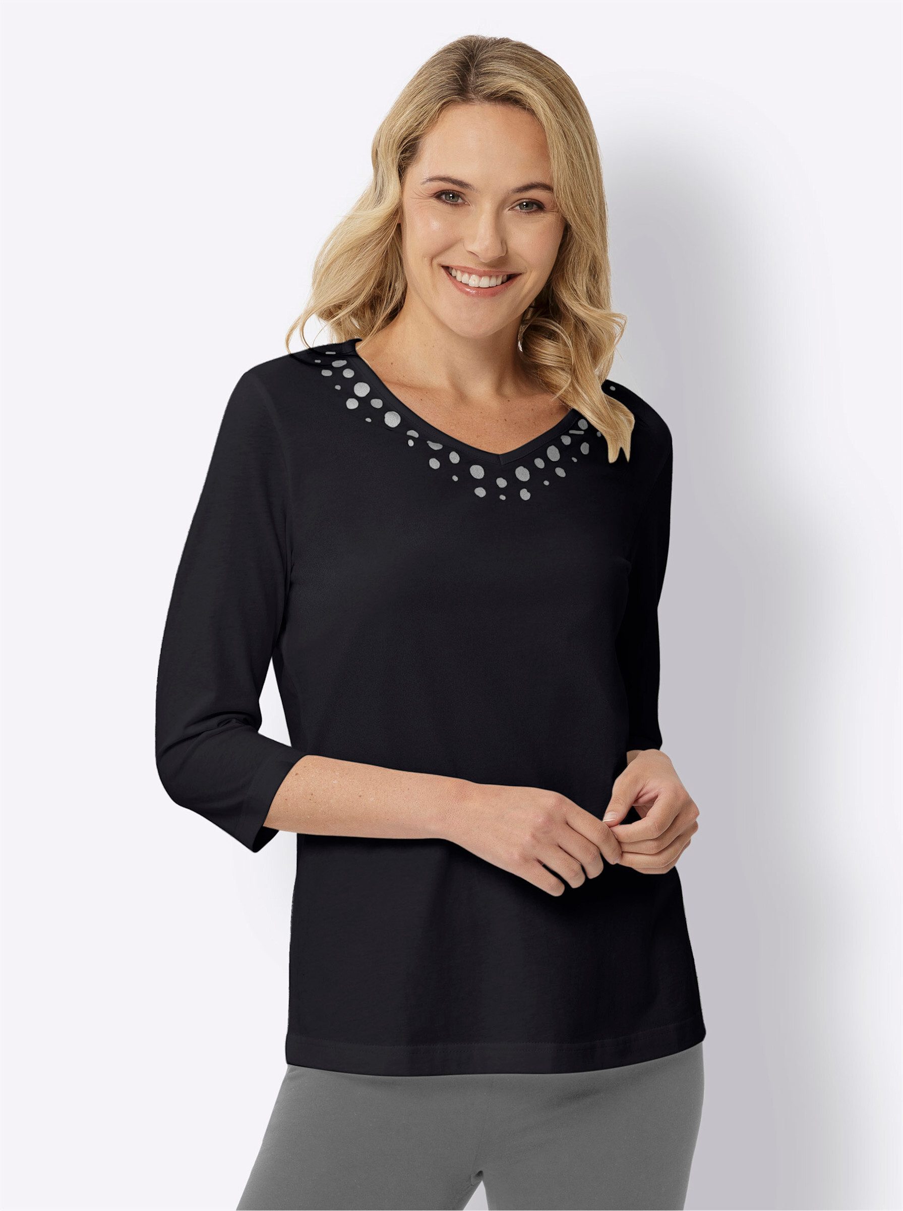 Sieh an! T-Shirt 3/4-Arm-Shirt 3/4-Arm – Bild 3 von 3
