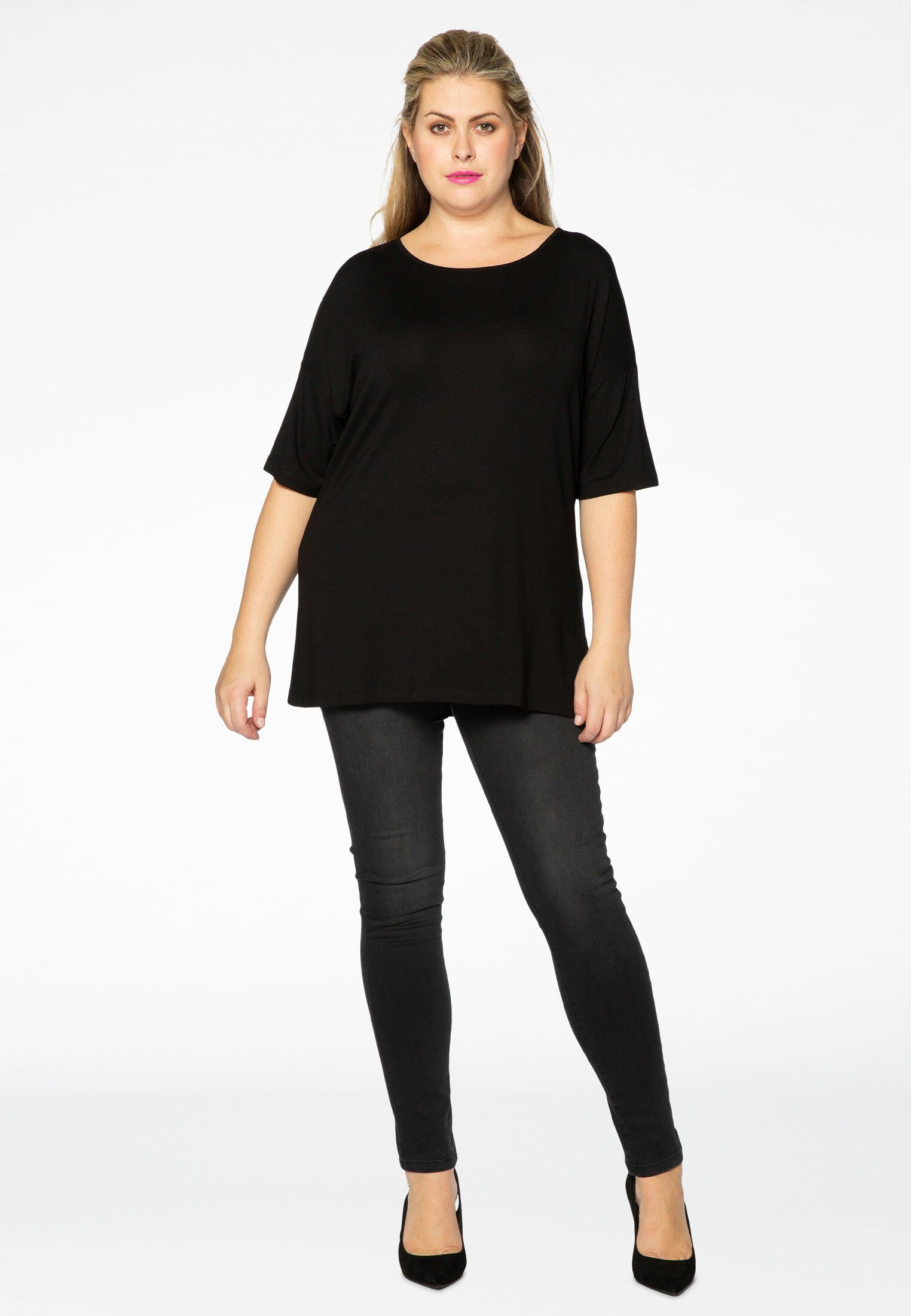 YOEK Langarmshirt Damen Shirt Große Größen günstig online kaufen