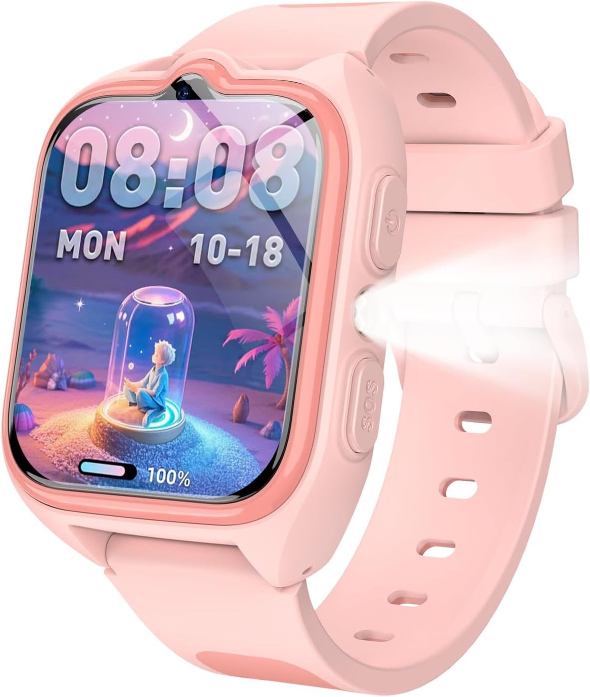IOWODO Z30-4G Smartwatch (4,4 cm, Andriod ios), Kinder Smartwatch mit