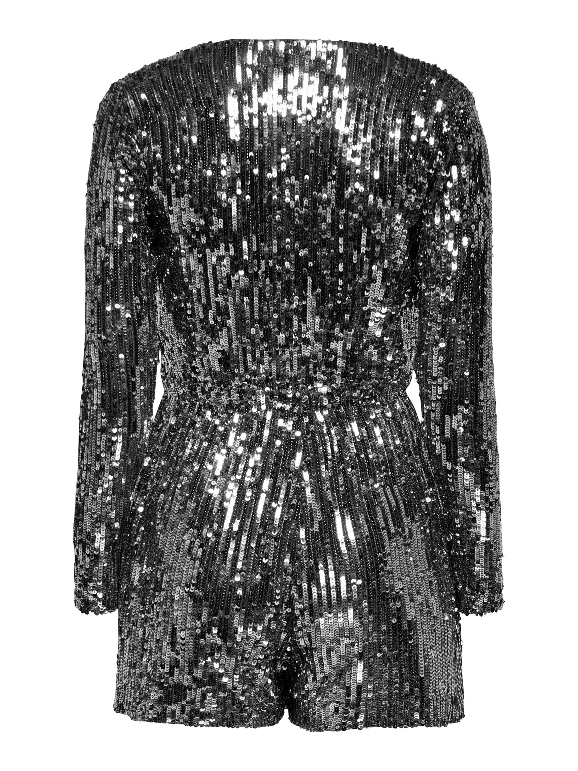 ONLY Jumpsuit ONLAMABEL LS SEQUINS PLAYSUIT WVN