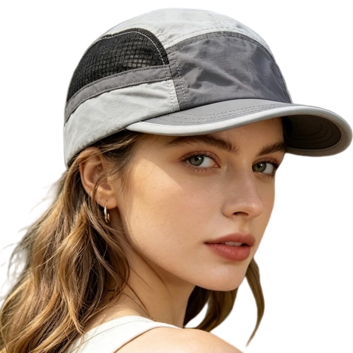 nsihing Baseball Cap Atmungsaktivem Schnelltrocknend MeshBaseball kappen Unisex (Leichte Baseballkappe mit Sonnenschutz, Atmungsaktive Sportkappe) für Tennis, Laufen, Outdoor und Sommer