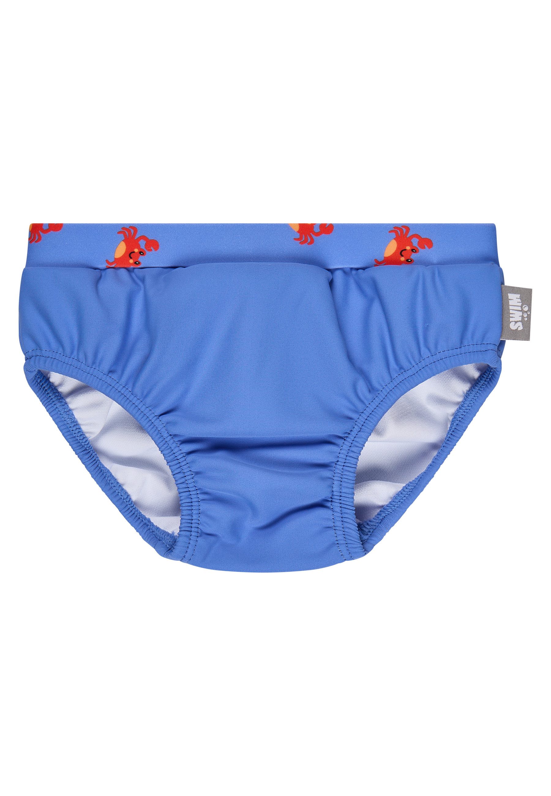 Sterntaler® Badehose UV-Schutz 50+ Badehose Krabbe (1-St) Badehose mit Krabben-Print & Kordel, Windeleinsatz bis 86/92
