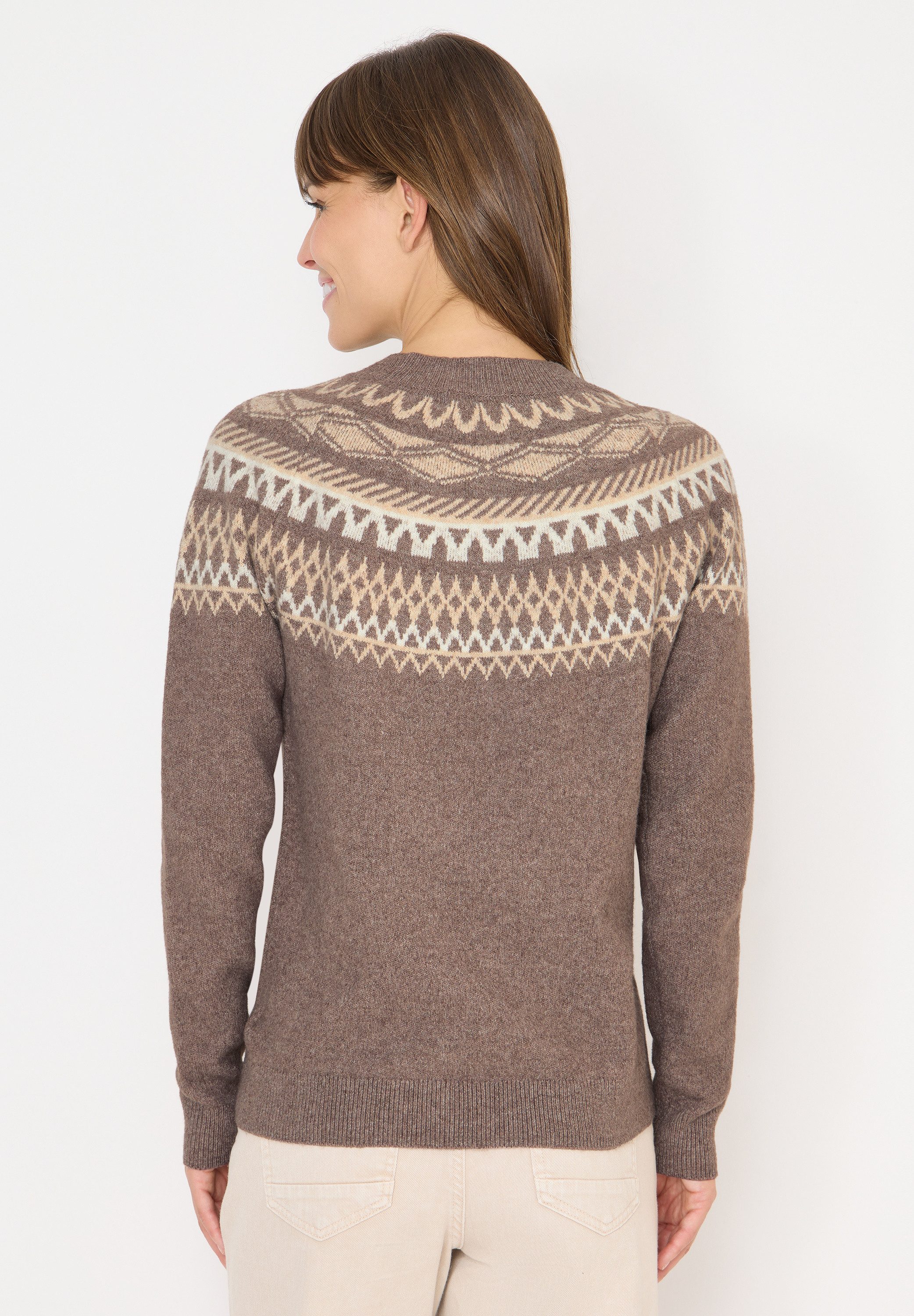 CECIL Strickpullover Jacquard günstig online kaufen