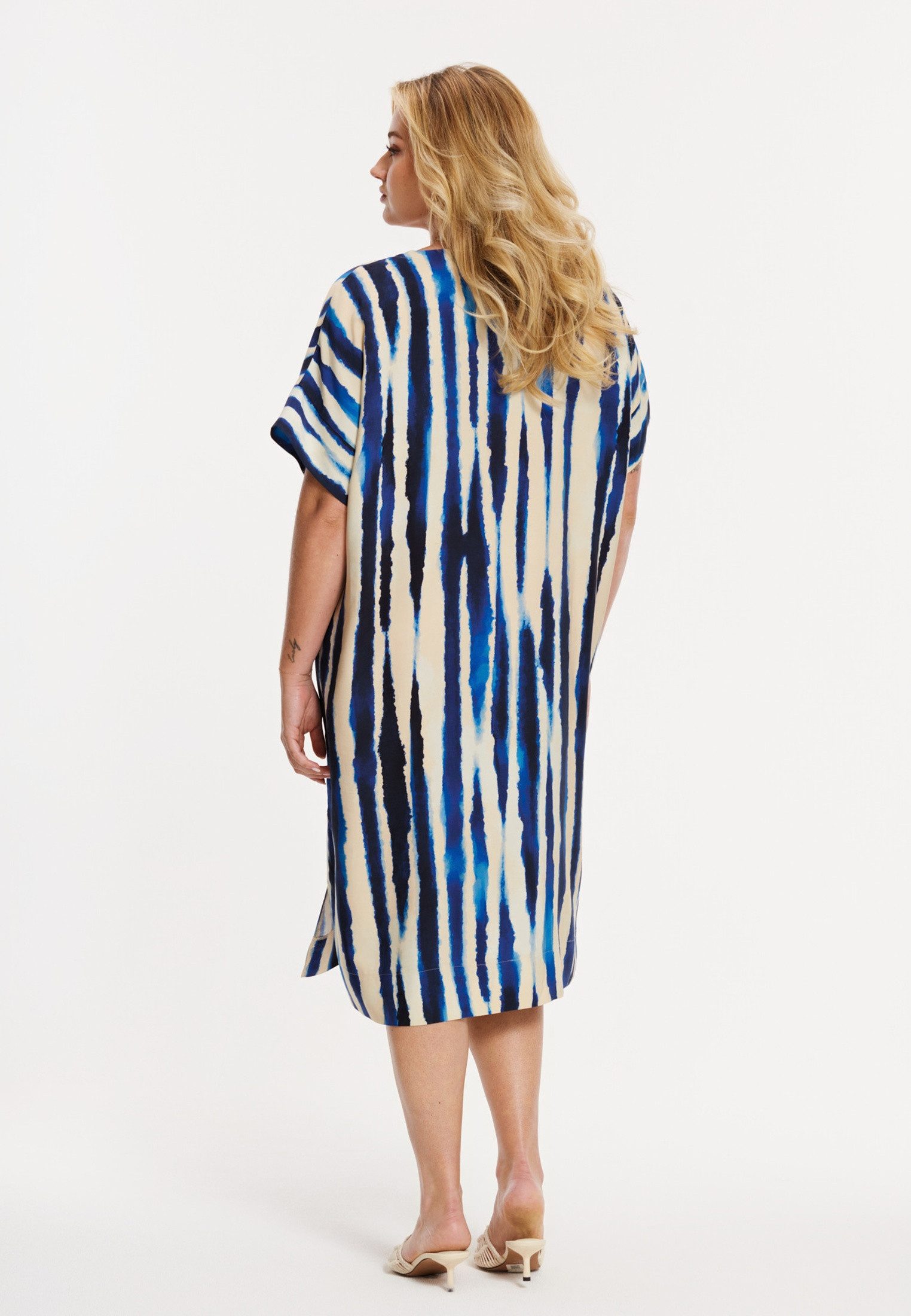 YOEK Cardigan Damen Kaftan mit Druck