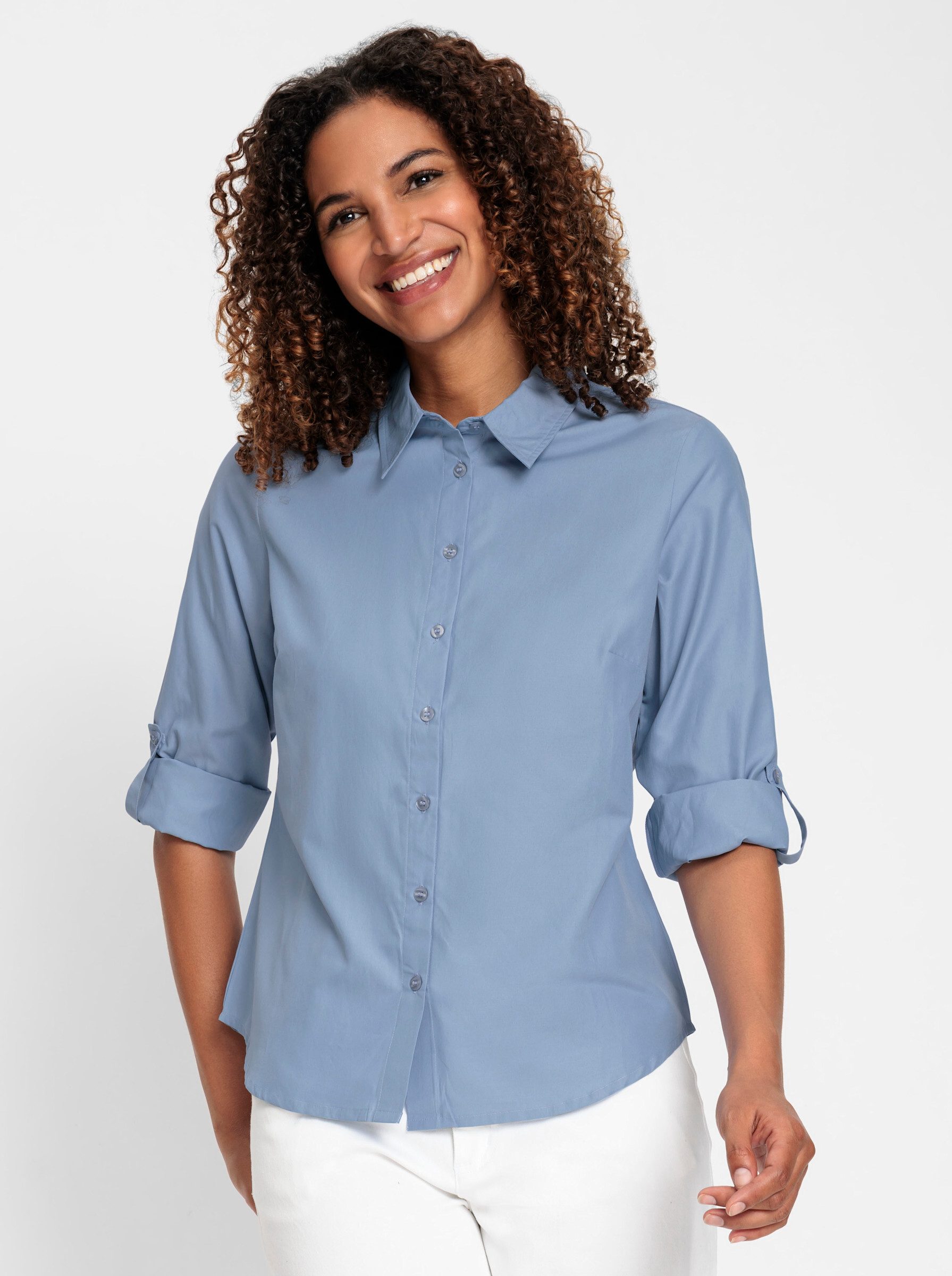 Witt Klassische Bluse Langarm-Bluse Langarm günstig online kaufen