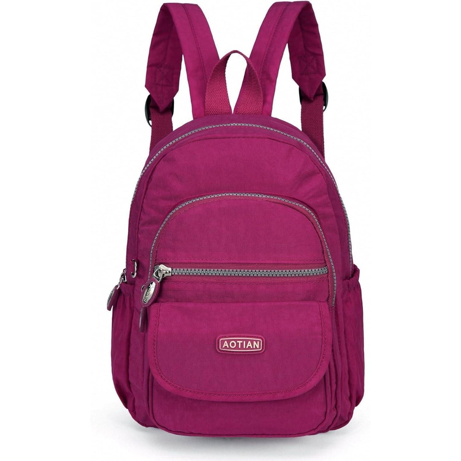 LuxusKollektion Minirucksack Rucksack Damen Mädchen Leichtgewicht Daypack 7 Liter Mini Rosa