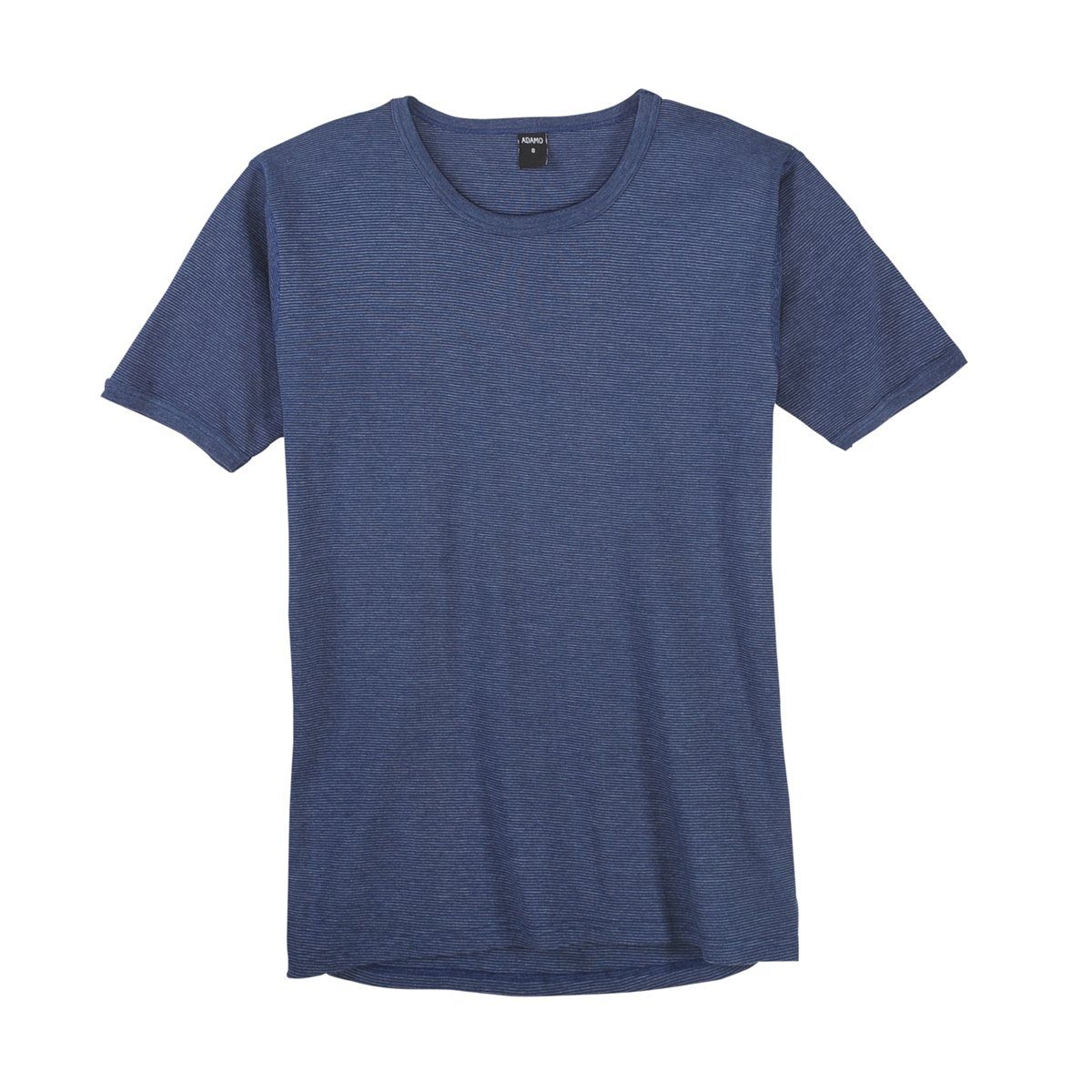 ADAMO Unterhemd Adamo Kurzarm Unterhemd XXL navy-hellgrau gestreift günstig online kaufen