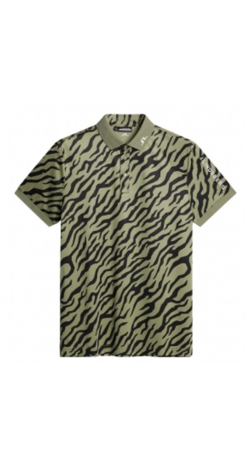 J.LINDEBERG Poloshirt Tour Tech Print Polo