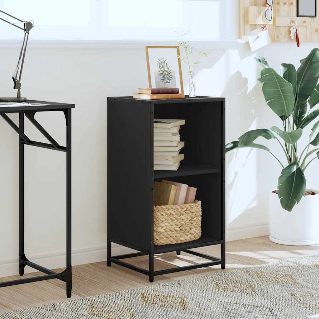 vidaXL Bücherregal Bücherregal Schwarz 40x35x76 cm günstig online kaufen