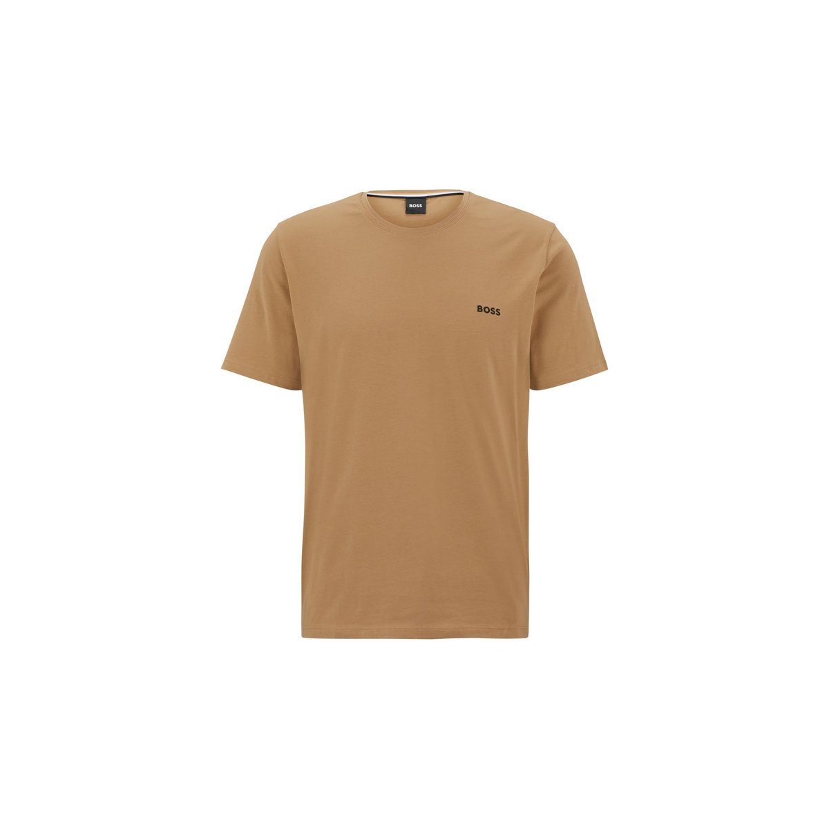 BOSS HUGO T-Shirt beige regular fit (1-tlg) 260 medium beige