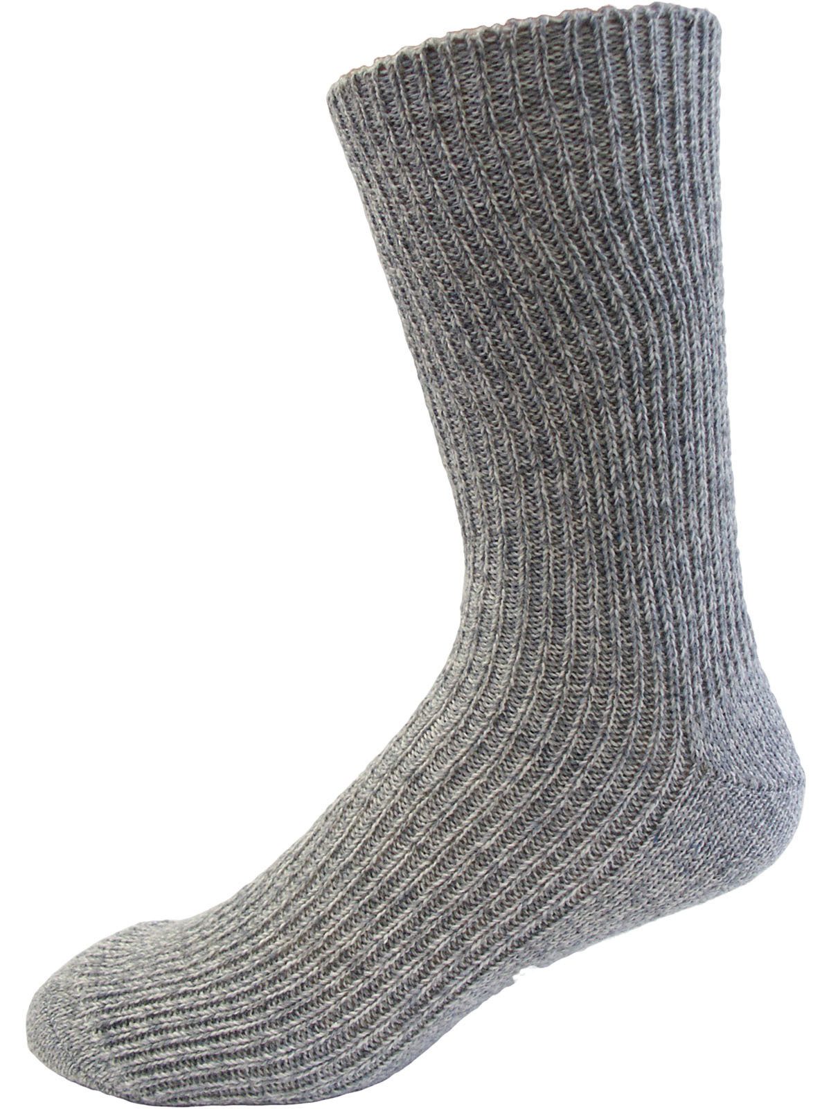 Nordpol Arbeitssocken 3 Paar Socke kurz 117 grau 70% Schafwolle/15% Viskose/15% Polyamid