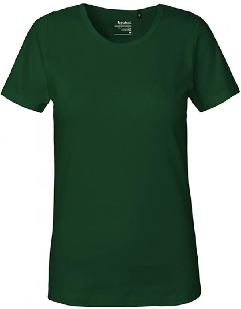 Neutral Rundhalsshirt Damen Interlock T-Shirt / 100% Fairtrade Baumwolle