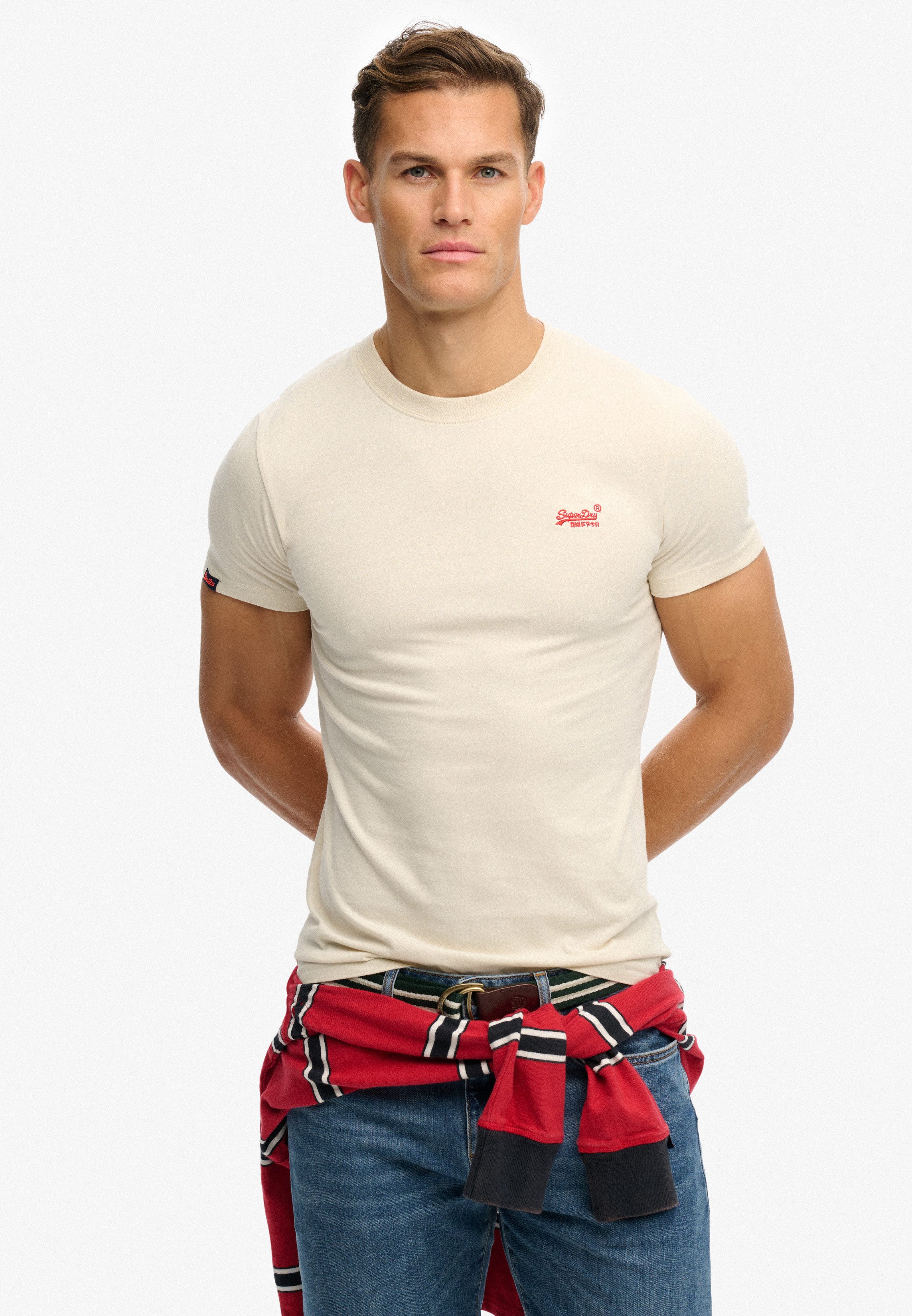 Rundhalsshirt ESSENTIAL LOGO EMB TEE