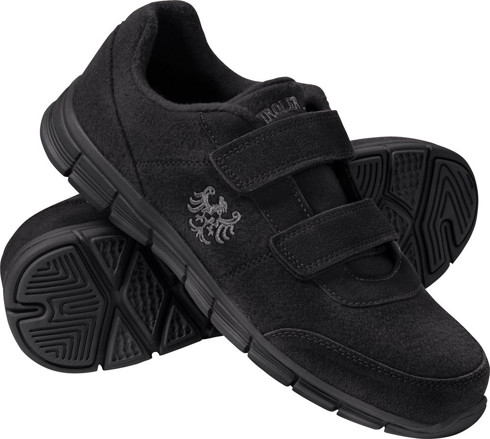 Tiroler Loden Sneaker ultraleicht und bequem mit Klettverschlüssen