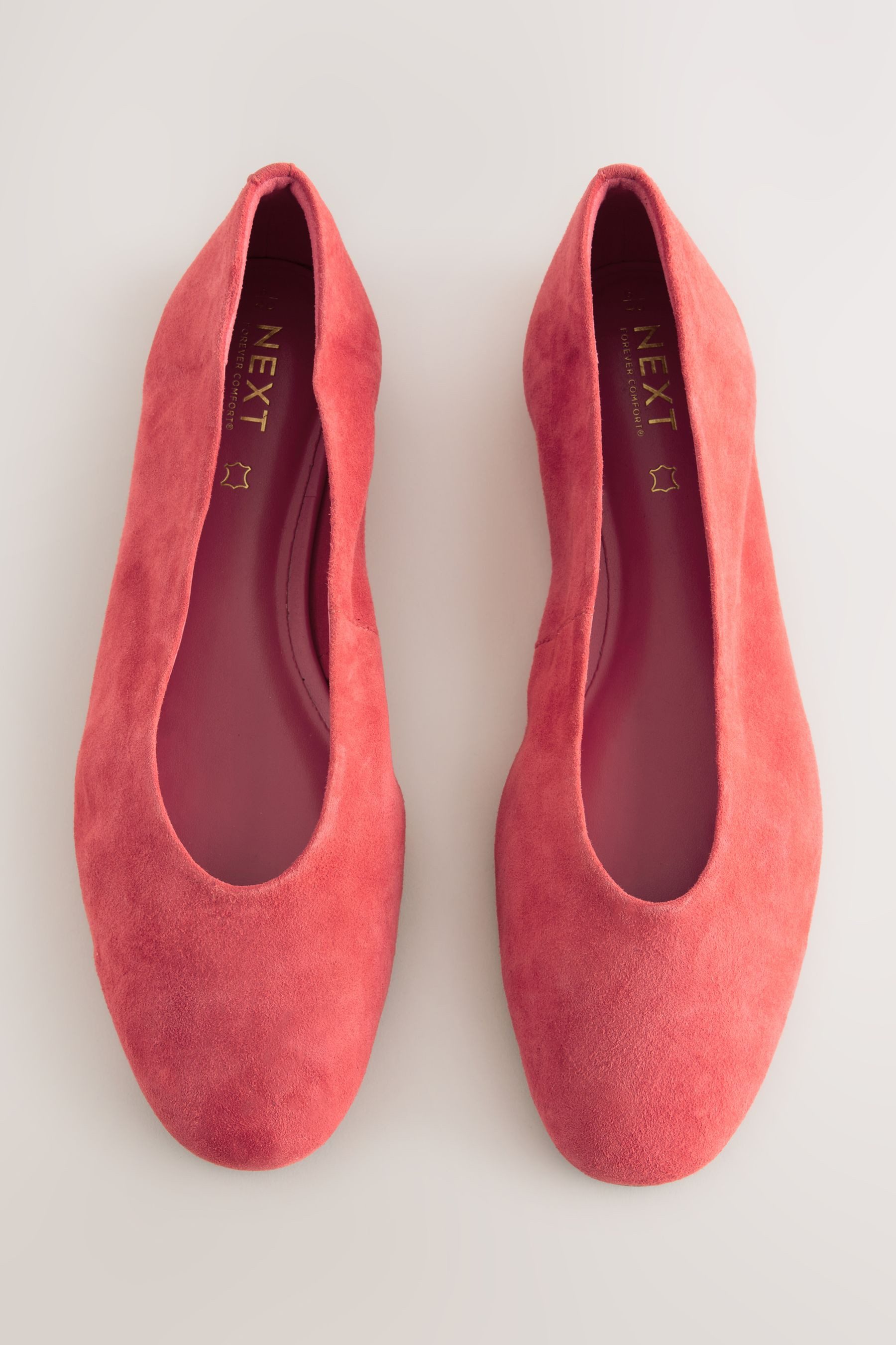 Next Forever Comfort® Lederballerinas mit runder Spitze Ballerina (1-tlg)