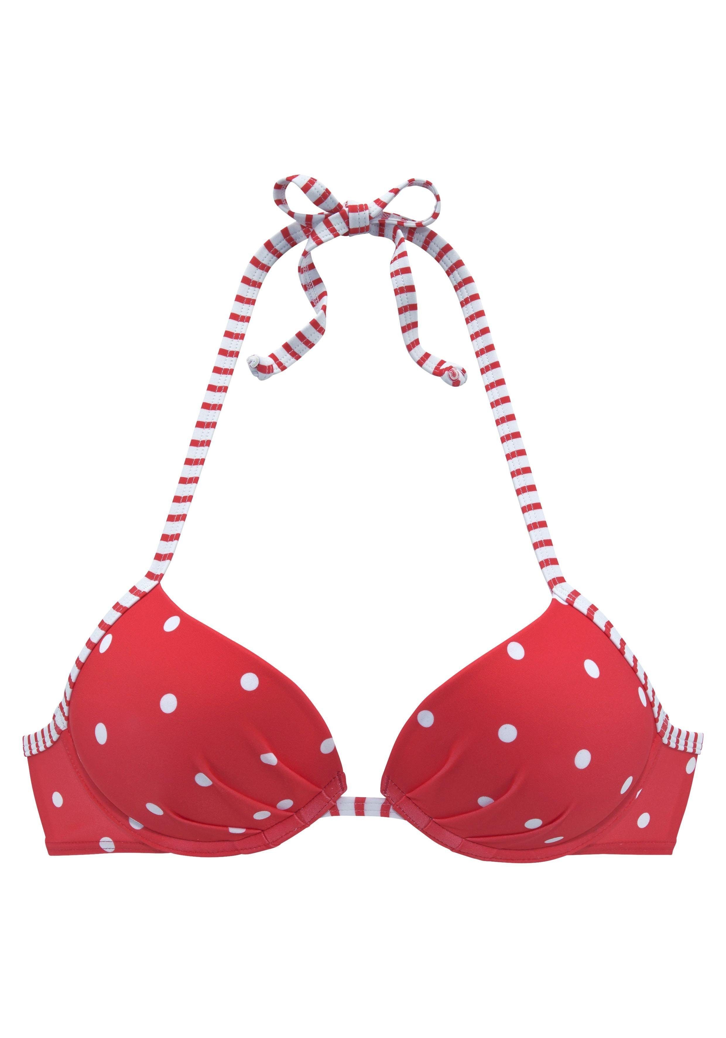 s.Oliver Push-Up-Bikini-Top Audrey, mit Punkten und günstig online kaufen