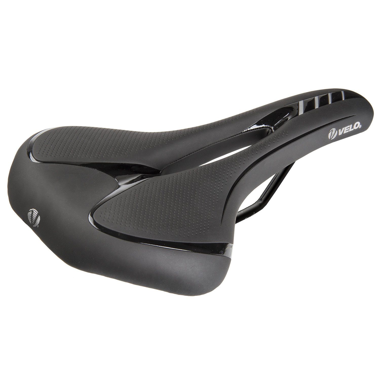 Velo Sattelbezug „Velo-Fit Athlete FC“, Größe XL, Schwarz, 335 g, 2 (1 St)