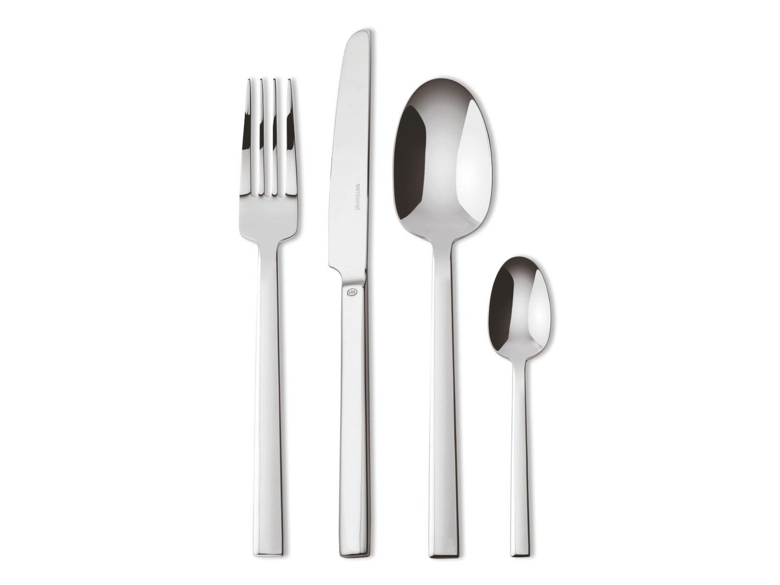 Rosenthal Besteck-Set Neutra Besteck 24tlg Vh Edelstahl 18/10, Edelstahl 18/10