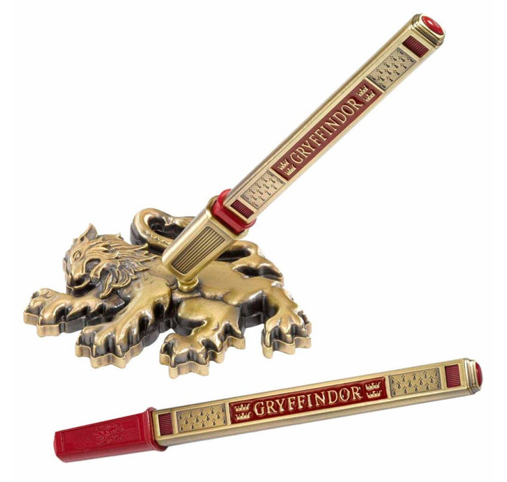 Thumbnail - Noble Collection Kugelschreiber Harry Potter Gryffindor Stift mit Halterung