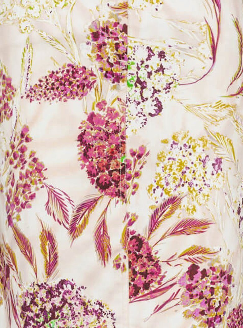 MODEE Sommerkleid mit Blumendruck / Gräserdruck günstig online kaufen
