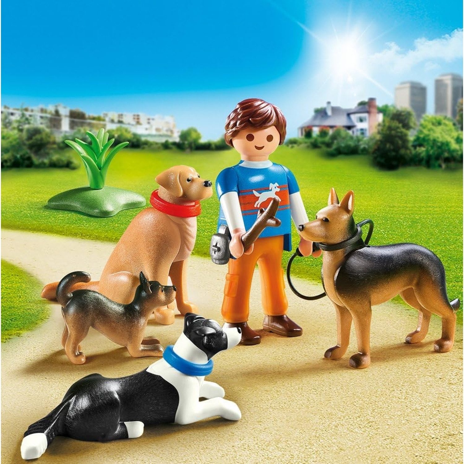 Playmobil® 9279 Hundetrainer Schäferhund Spielbausteine günstig online kaufen