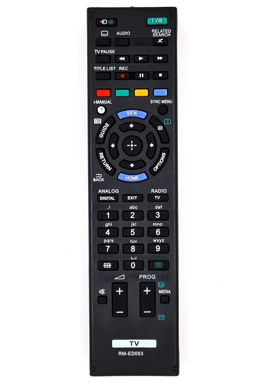 Alltro Ersatz Fernbedienung für SONY RM-ED053 / RMED053 TV Fernbedienung