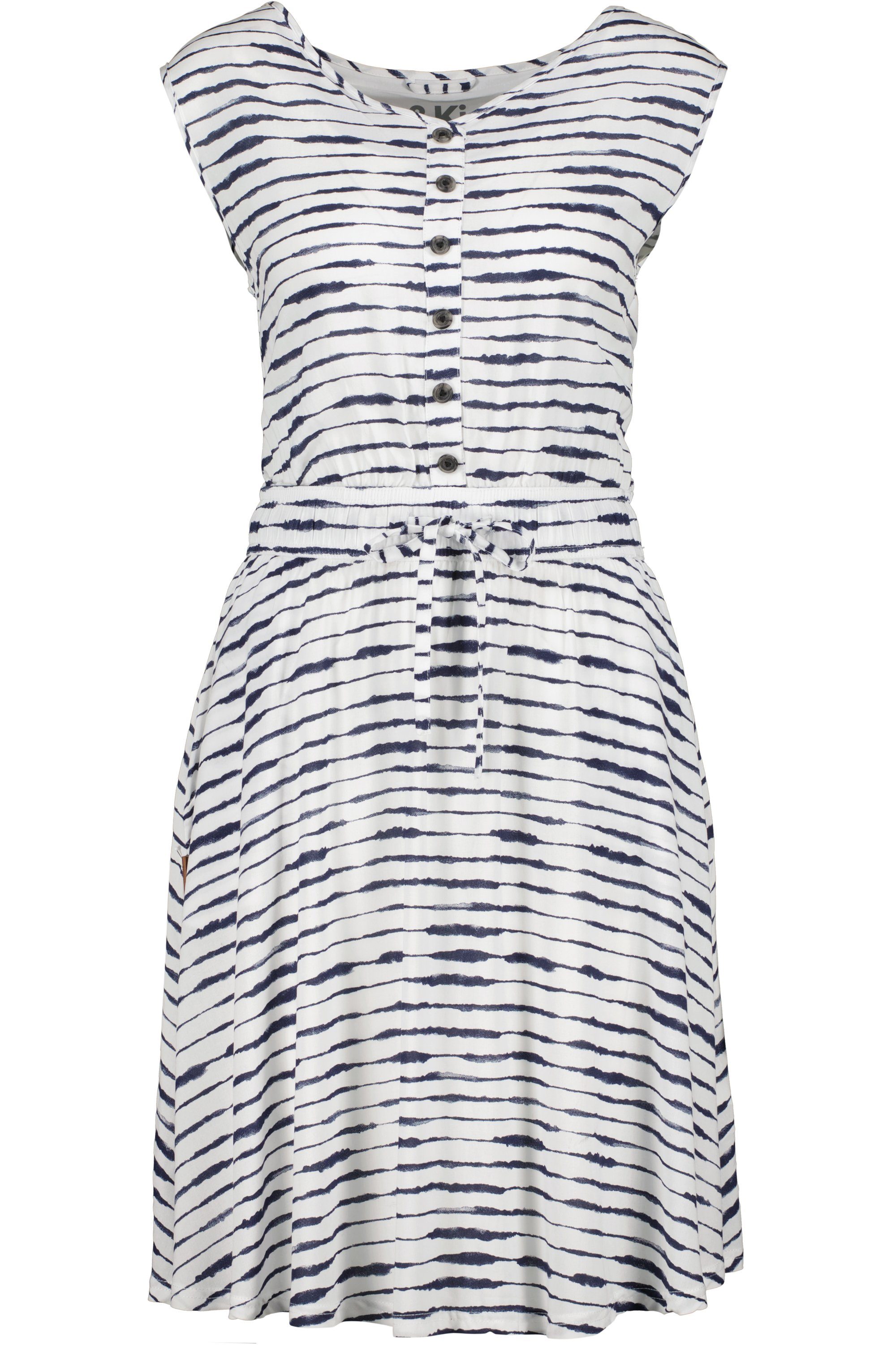 Damen white Alife Dress Jerseykleid Sommerkleid, & Kleid ScarlettAK Kickin